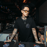 Godzilla Clawed Ribbon Black Tee