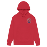 Godzilla Clawed Ribbon Red Hoodie