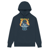 Flamed Godzilla Navy Hoodie
