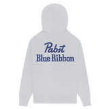 Pabst Blue Ribbon Heather Grey Hoodie