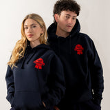 Pabst Blue Ribbon Navy Hoodie