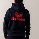 Pabst Blue Ribbon Navy Hoodie