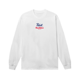 Pabst White Long Sleeve