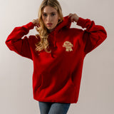 Pabst Blue Ribbon Red Hoodie
