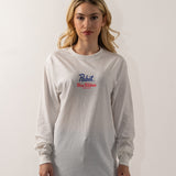Pabst White Long Sleeve