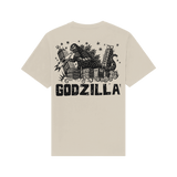 PBR x Godzilla x Attack Peter Natural Tee