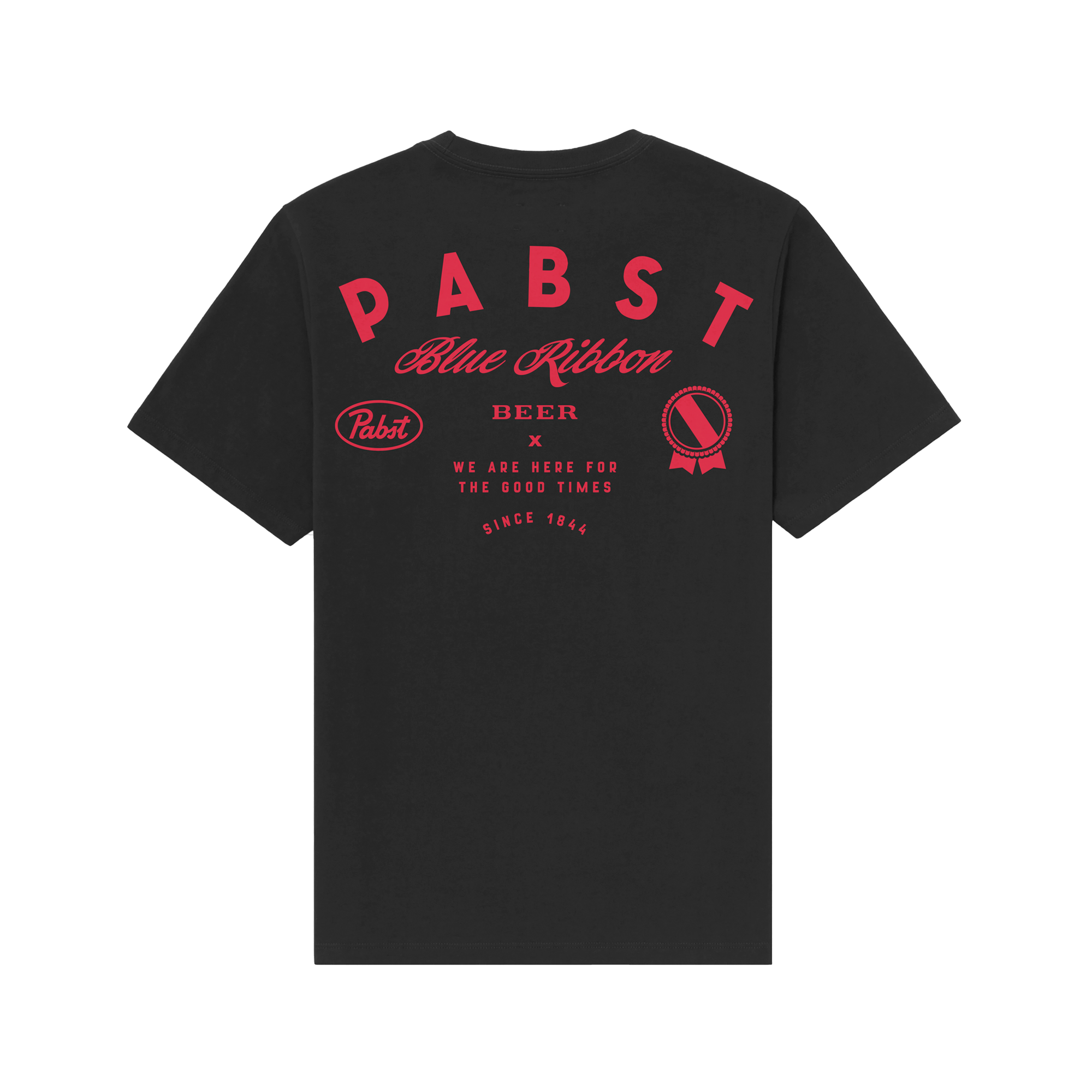 Pabst Blue Ribbon Good Times Black Tee