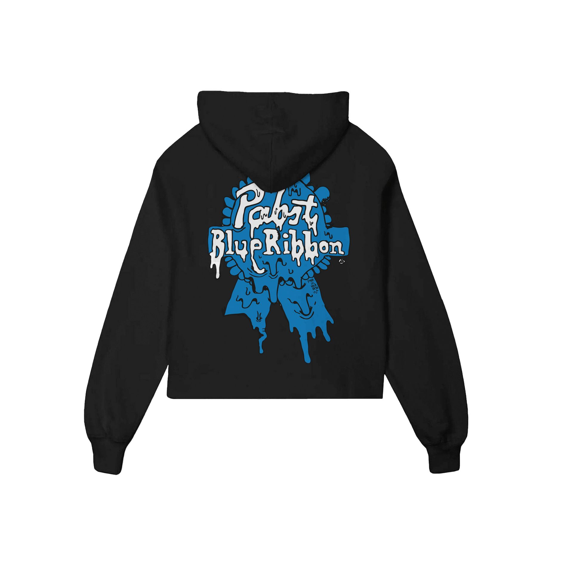 Pabst Blue Ribbon Cropped Hoodie – Pabst Blue Ribbon Store