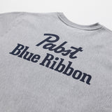 Pabst Blue Ribbon Heather Grey Crewneck