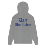 Pabst Blue Ribbon Heather Grey Hoodie