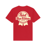 Pabst Blue Ribbon Red Tee