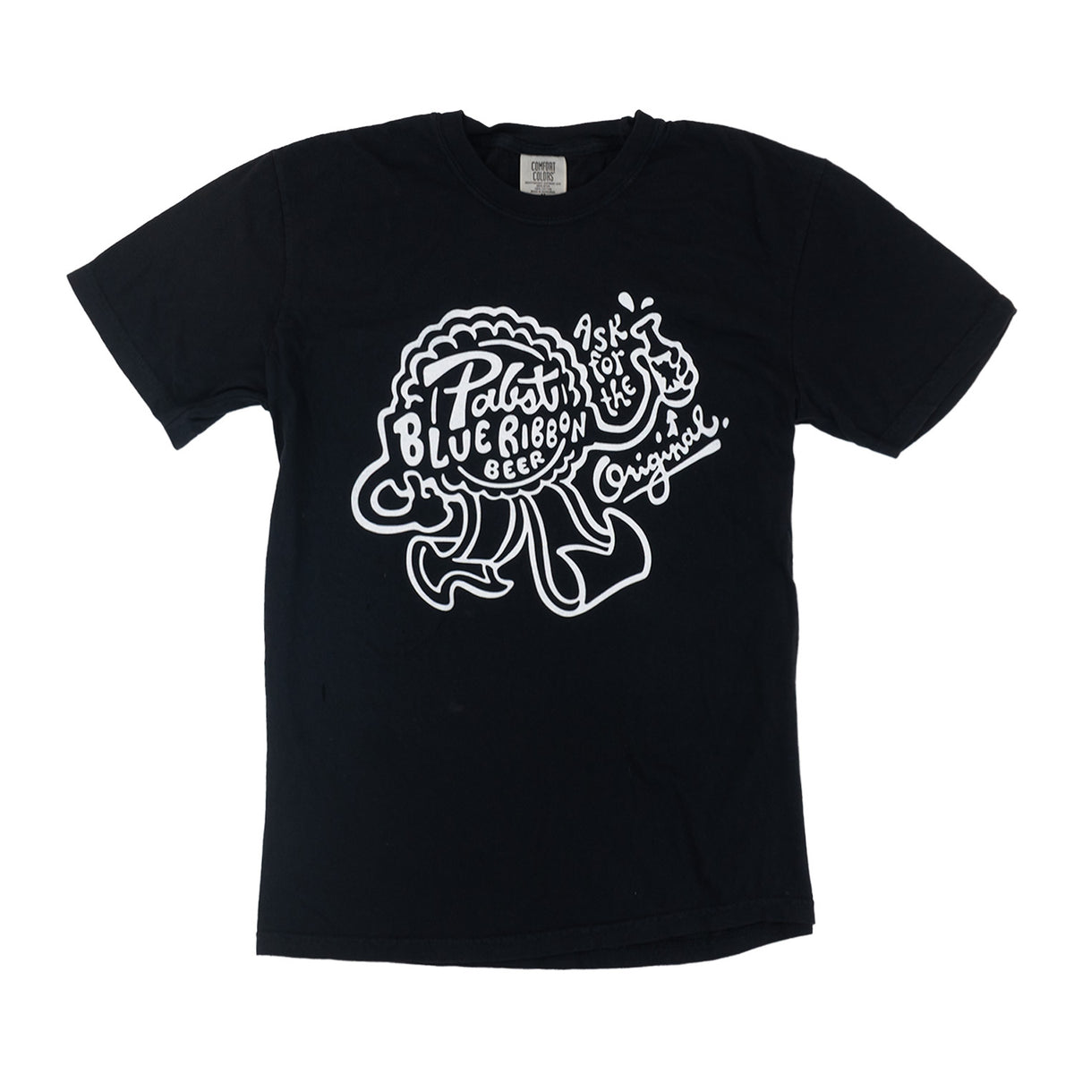 Black Original Tee Pabst Blue Ribbon Store