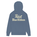 Pabst Blue Ribbon Storm Blue Hoodie