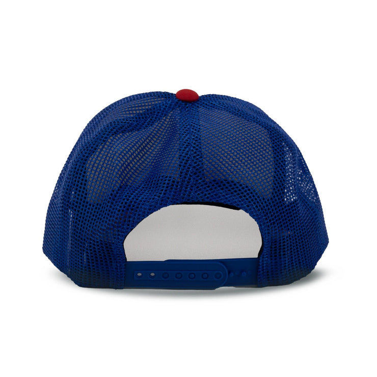 Red, White, and Blue Trucker